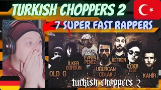 ULTRA FAST RAP | 🇹🇷 Turkish Choppers 2 | GERMAN Reaction