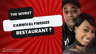 Carnival Firenze Fahrenheit 555 Steakhouse Honest Review
