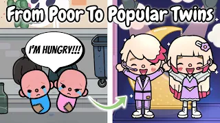 From Poor to Popular Twins ✨🤩💕 | Toca Boca | Toca Life Story