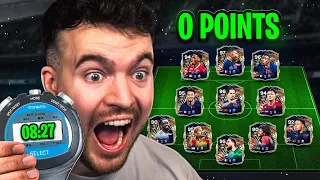 WIE SCHNELL kann ich ein FULL LIGUE 1 TOTS Team OHNE POINTS ziehen? 🥼🧐🧪 (Experiment)