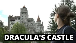 Visiting DRACULA'S CASTLE In Transylvania Romania | BRAN CASTLE