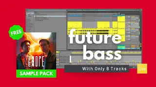 FREE samples! Make a future bass beat with only 8 tracks | Ableton LIVE Lite