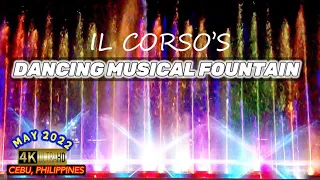 [4K CEBU 🇵🇭] IL CORSO’s STELLAR: Cebu’s 1st Dancing Musical Fountain | #Cebu #Philippines