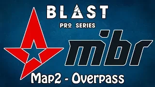 Astralis vs MiBR (Overpass/Map2) Highlights - BLAST Pro Series Istanbul 2018
