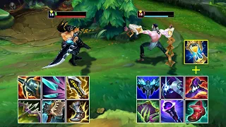 SYLAS vs TRYNDAMERE SEASON 12 FULL BUILD FIGHTS