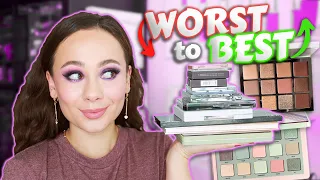 RANKING 10 NEW EYESHADOW PALETTES FROM WORST TO BEST!Natasha Denona, Viseart, Makeup By Mario & MORE