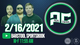 Barstool Sports Picks Central with Brandon Walker || Tuesday, February 16th, 2021