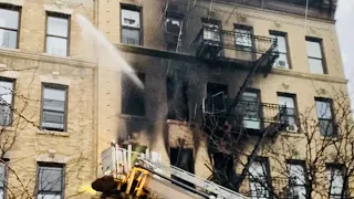 FDNY BOX 1596 - FDNY ON SCENE OF QUICKLY KNOCKED DOWN 2ND ALARM FIRE ON WEST 140TH STREET IN NYC.