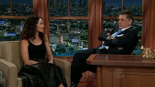 Late Late Show with Craig Ferguson 6/18/2014 Noah Wyle, Abigail Spencer