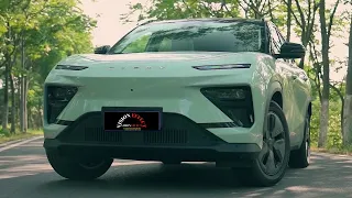 New Chery eQ7 EV SUV 2024 | Driving Video
