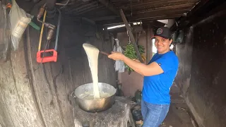 ROTINA DA ROÇA TIRAMOS LEITE FIZEMOS REQUEIJÃO A PONTO DE CORTE COM A AMIGA @marianasantosz