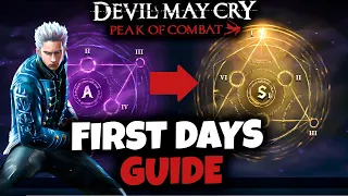 DEVIL MAY CRY PEAK OF COMBAT // FIRST DAYS GUIDE