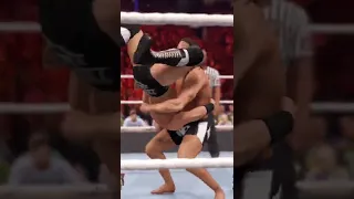 Bro Derek🤯🤯🔥 by riddle Rk-bro #shorts #wwe #wwe2k22 #ytshorts #randyorton #riddle