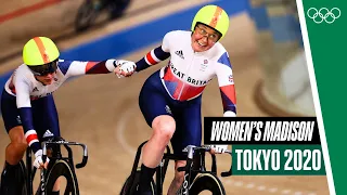 Laura Kenny's final Olympic gold! 🥇 | Full Women's Madison | Tokyo 2020