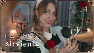 ASMR ROYAL MAID 4 👑 HAIRCUT for the Princess Heir to the Throne ✂️ 🥀【Personal Attention】