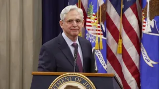 WATCH LIVE: U.S. Attorney General Merrick Garland provides update on DOJ's Jan. 6 investigation