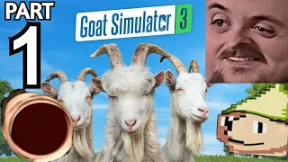 Forsen Plays Goat Simulator 3 - Part 1 (With Chat)