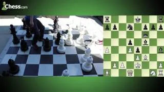 GM Maxime Vachier-Lagrave and IM Daniel Rensch: Giant Bullet Chess, Game 5