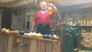 Clog making in the Netherlands.