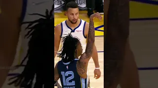 Ja Morant taunting Steph Curry & the Warriors #shorts