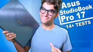 Asus ProArt StudioBook Pro 17 Video Editing 3D Photo Editing and Graphic Design Benchmarks