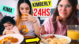 COMIENDO como KIMBERLY LOAIZA por 24 horas.. COME RICO? - Caro Trippar