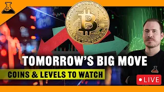 Crypto's Big Move Tomorrow! Bitcoin & Altcoin Signals & Levels To Watch