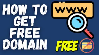How To Get FREE Domain Name In 2024 (💯% Working)