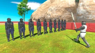 SWAT Team Death Run - Animal Revolt Battle Simulator