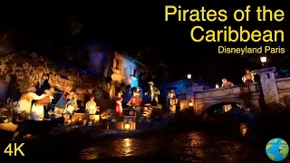 Pirates of the Caribbean Full Ride Through - Disneyland Paris - 4K Low Light