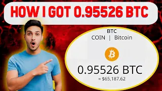 How to Get 0.95526 BTC Today - Top 2024 Free Bitcoin Earning Sites!