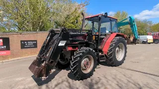 CASE 4240 & QUICKE 540 LOADER