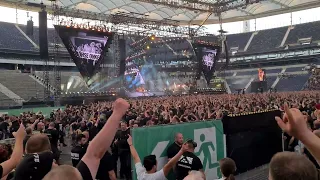 Böhse Onkelz 40 Jahre Waldstadion 23.07.2022 - die ersten 10 Minuten (Intro, 10 Jahre, So sind wir)