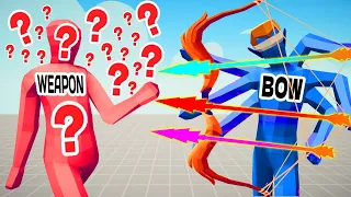 RANDOM WEAPON VS EVERY BOW UNIT | TABS - Totally Accurate Battle Simulator