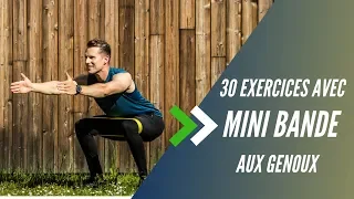 🔥 30 EXERCICES AVEC MINI BANDE AUX GENOUX POUR DES FESSES EN BETON 🔥