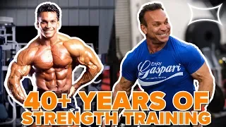 55 Years Old and Still Smashing Weight | Rich Gaspari Works Out @ Super Training Gym