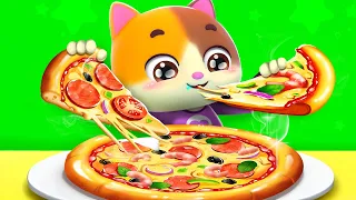 My Special Pizza | ABC Song + More Kids Songs & Nursery Rhymes | Kids Cartoon | Mimi and Daddy