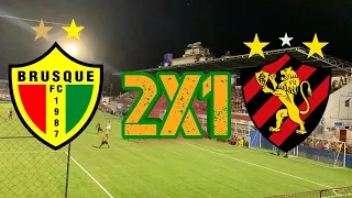 Brusque 2x1 Sport: o jogo na visão das duas torcidas - Na Torcida #8