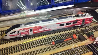 Hornby Class 800 Hitachi in Test Livery Quick Review