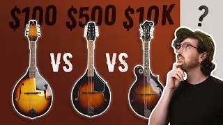 $100 vs $500 vs $10,000 Mandolin