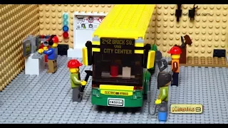 Lego city passenger bus construction | lego train |  lego bus | speed build | kids | kiddiestv