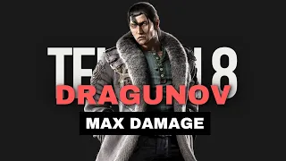 TEKKEN 8 - DRAGUNOV MAX DAMAGE COMBOS (REUPLOAD)