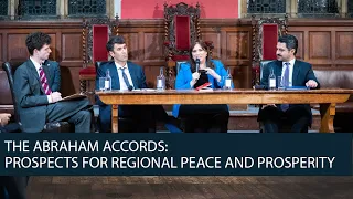 Israel, UAE, and Bahrain debate the Abraham Accords | Oxford Union