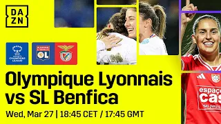 Lyon vs. Benfica | Quarts De Finale Retour De L'UEFA Women's Champions League 2023-24 En Intégralité