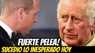 SUCEDIÓ LO INESPERADO! EL REY CARLOS y EL PRÍNCIPE WILLIAM TUVIERON FUERTE PELEA en CENA de NAVIDAD!