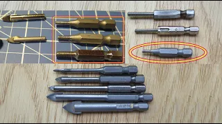 технология: изготовление адаптеров с хвостовиком 1/4" HEX и внешней резьбой М3; 4; 5; 6