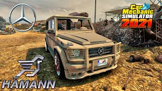 Mercedes-Benz G55 Hamann restoration - Car Mechanic Simulator 2021