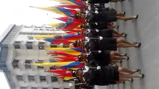 Cuenca por sus 198 años de independencia desfile militar