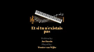 Et si tu n'existais pas - Joe Dassin Piano Cover
