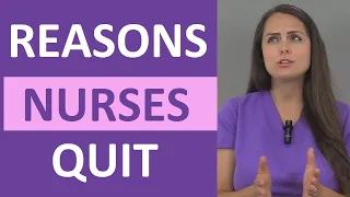 7 Reasons Why Nurses Quit Their Job